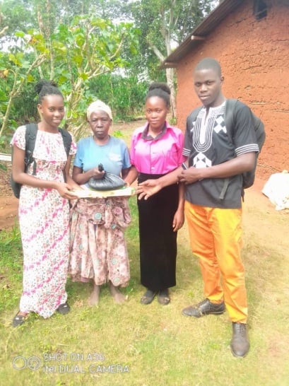 Community food support in Misanje, 2022.