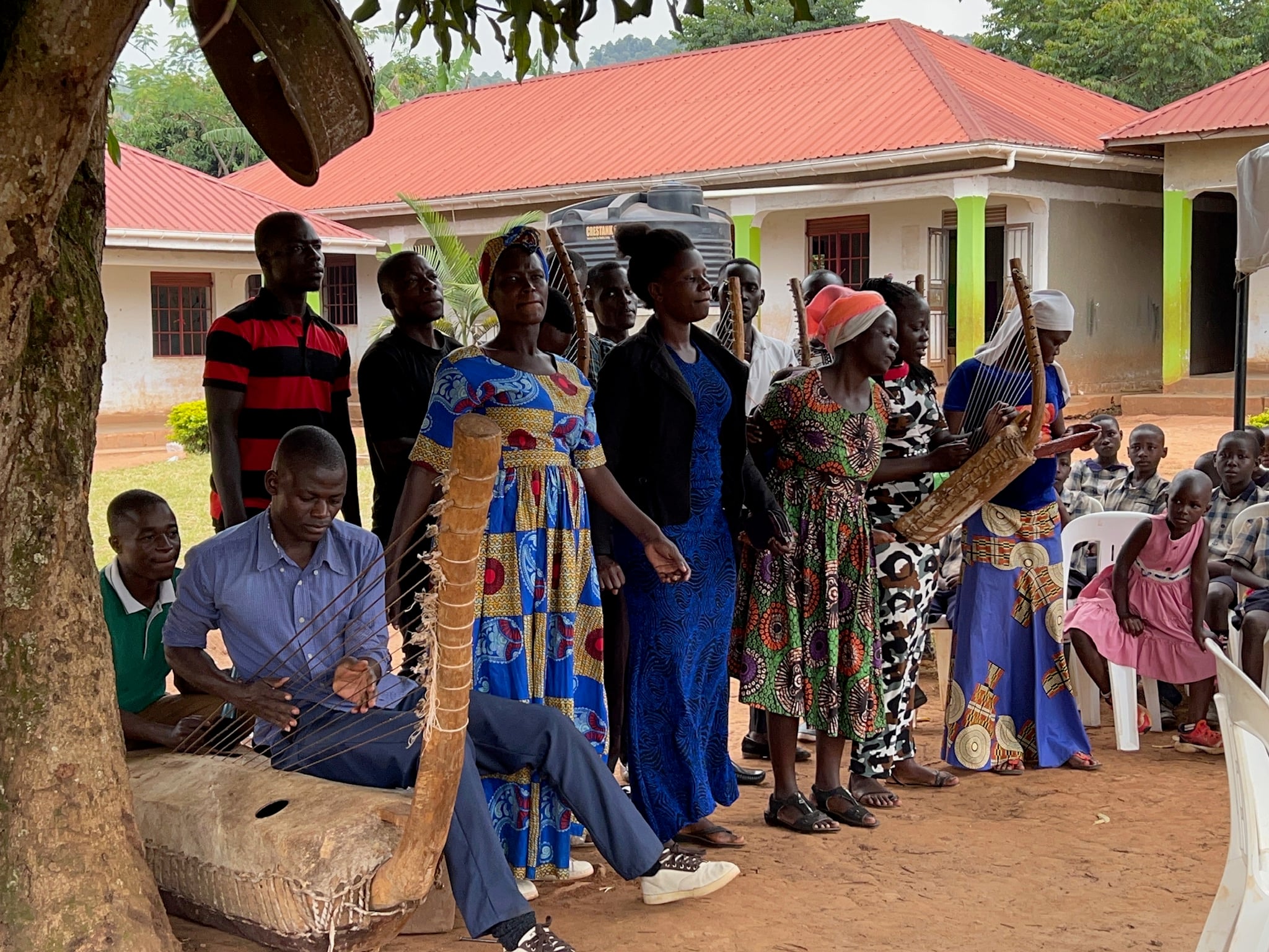 Endongo ensemble at Grace Junior School, 2024.
