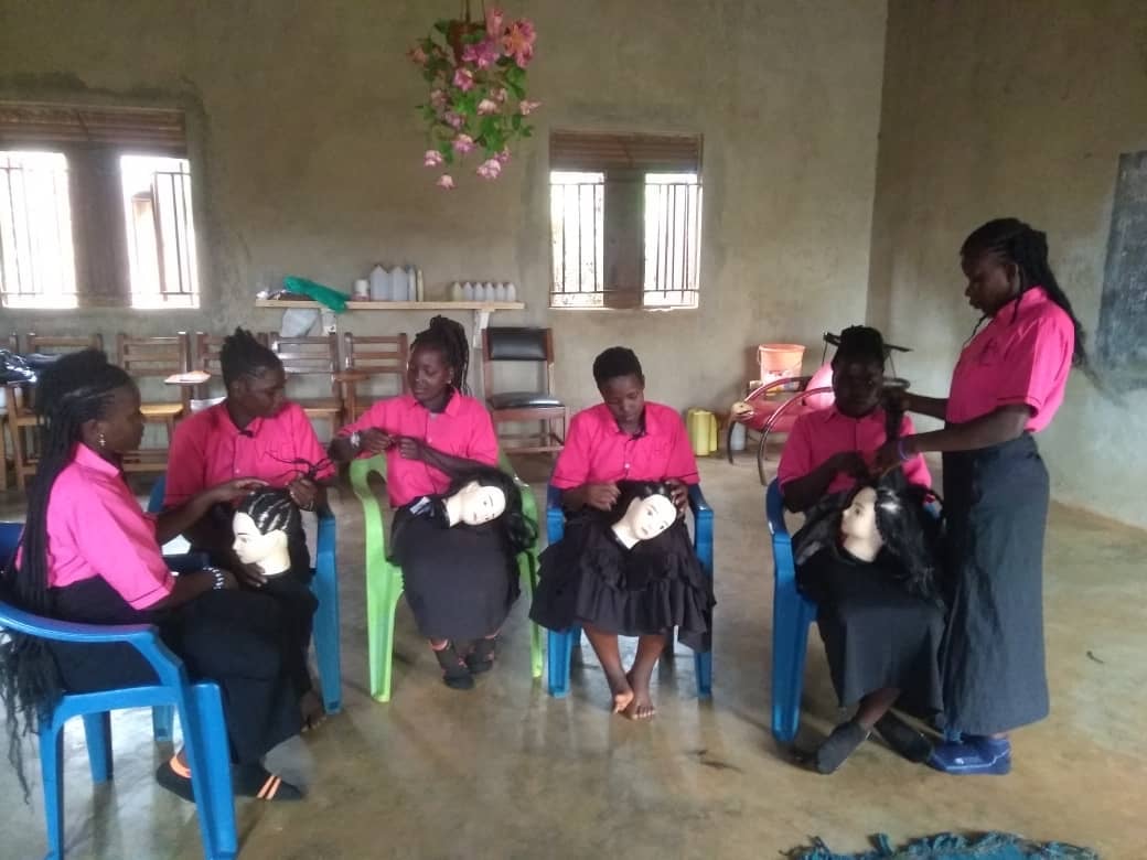 Hairdressing class at Seya Light, 2024.