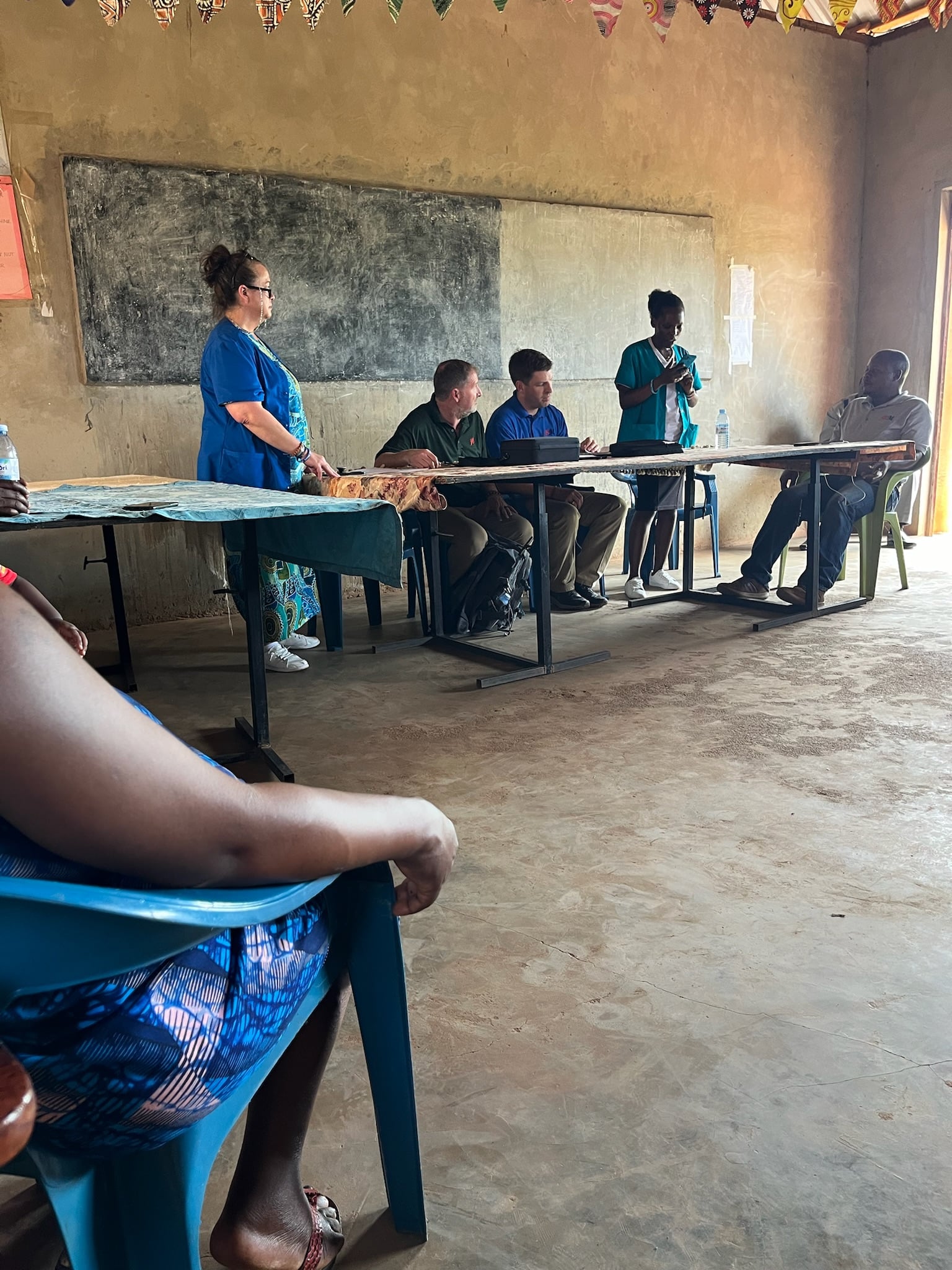 A classroom panel at Volunteer Heart, 2024.