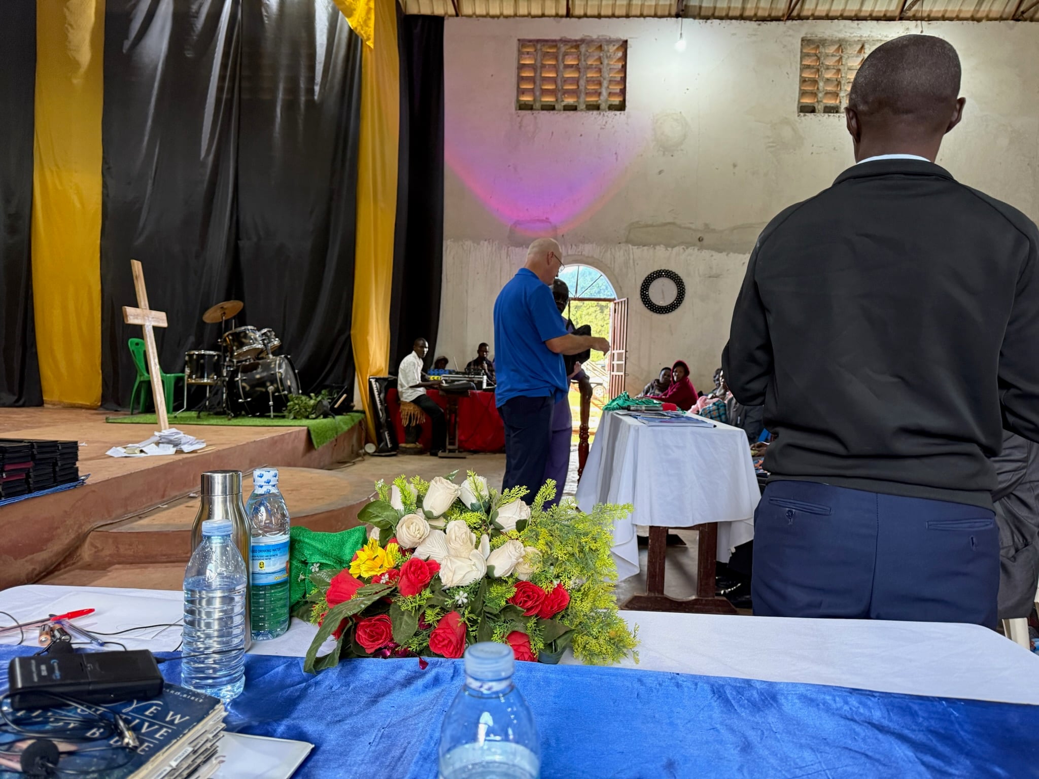 The hall stage at the 9th Symposium, 2025.